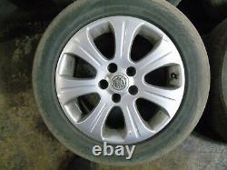 16 Alloy Wheels + Tyres 215/55/r16 Vauxhall Vectra C Estate 1.9 Cdti 2008