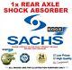1x Sachs Boge Rear Shock Absorber For Vauxhall Vectra Mk Ii 3.0 Cdti 2005-2008