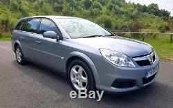 2008 Vauxhall Vectra Estate 1.9 Cdti 120ps Exclusiv 5dr Silver Diesel 6 Speed