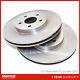 2x Brake Discs Pair Vented For Vauxhall Vectra Mk2 1.9 Cdti Mintex Front