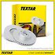 2x Brake Discs Vented For Vauxhall Vectra Mk3 1.9 Cdti 16v Textar Rear 569114