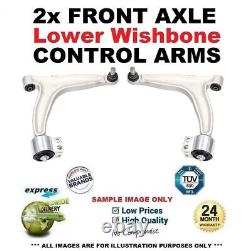 2x Front Axle WISHBONE CONTROL ARMS for VAUXHALL VECTRA 3.0 V6 CDTI 2003-2005