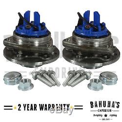 2x Front Wheel Bearing Hub With Abs/ids 05-09 For Vauxhall Vectra C 1.9 Cdti