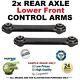 2x Rear Axle Lower Front Control Arms For Vauxhall Vectra 1.9 Cdti 2004-2008