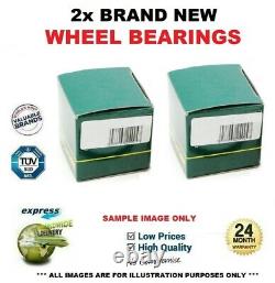 2x Rear Axle WHEEL BEARINGS for VAUXHALL VECTRA 3.0 CDTi 2005-2008