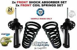 2xFRONT Shock Absorbers & Coil Springs for VAUXHALL VECTRA 1.9 CDTI 2004-2008