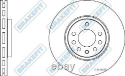 APEC Front Pair of Brake Discs for Vauxhall Vectra CDTi 3.0 Jun 2003 to Jun 2005