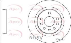 APEC Rear Brake Disc and Pad Set for Vauxhall Vectra CDTi 1.9 Apr 2004-Apr 2009