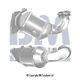 Approved Front Catalytic Converter For Vauxhall Astra Cdti 1.9 (9/04-10/10)