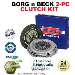 BORG n BECK 2PC CLUTCH KIT for VAUXHALL VECTRA 1.9 CDTI 2002-2008