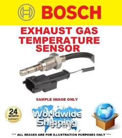 BOSCH EXHAUST GAS TEMPERATURE SENSOR for VAUXHALL VECTRA 1.9 CDTI 16V 2004-2009
