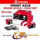 Brembo Front Axle Brake Discs + Pads Set For Vauxhall Vectra 3.0 Cdti 2005-2008