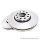 Bosch Front Brake Discs Oiled Vented Hc Pair For Vauxhall Vectra Mk3 1.9 Cdti