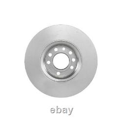 Bosch Front Brake Discs Oiled Vented HC Pair For Vauxhall Vectra MK3 1.9 CDTi