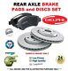 Delphi Rear Axle Brake Discs + Pads For Vauxhall Vectra Mk Ii 1.9 Cdti 2002-2008