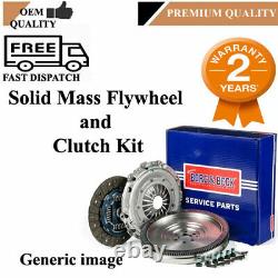 Dual To Solid Flywheel Clutch Kit Fits Gm Vectra C 1.9 Cdti Hkf1050