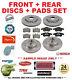 Front + Rear Brake Discs And Pads For Vauxhall Vectra Mk Ii 1.9 Cdti 2004-2008