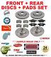 Front + Rear Discs And Pads For Vauxhall Vectra Mk Ii 3.0 V6 Cdti 2003-2005