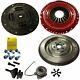 Flywheel, Sports Clutch Kit, Bolts And Csc For Vauxhall Vectra 1.9 Cdti