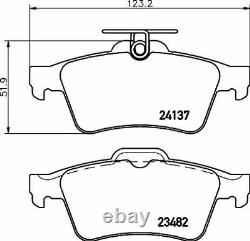 For Vauxhall Vectra C 1.9 SRI CDTi 2002-2009 Front & Rear Brake Discs & Pads