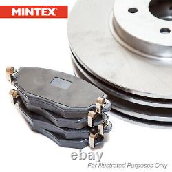 For Vauxhall Vectra MK3 3.0 CDTi Mintex 5 Stud Rear Vented Brake Discs & Pad Kit