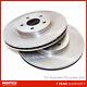 For Vauxhall Vectra Mk3 3.0 Cdti New Mintex 5 Stud Front Vented Brake Discs Pair