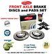 Front Axle Brake Discs + Brake Pads Set For Vauxhall Vectra 1.9 Cdti 2002-2008