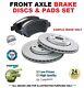 Front Axle Brake Discs + Brake Pads For Vauxhall Vectra 1.9 Cdti 16v 2004-2008