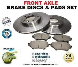 Front Axle BRAKE DISCS + PADS SET for VAUXHALL VECTRA II 1.9 CDTI 16V 2004-2008