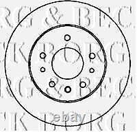 Front Axle BRAKE DISCS and PADS SET for VAUXHALL VECTRA Mk II 1.9 CDTI 2004-2008