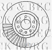 Front Axle BRAKE DISCS and PADS SET for VAUXHALL VECTRA Mk II 3.0 CDTi 2005-2008
