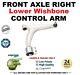 Front Axle Right Lower Wishbone Control Arm For Vauxhall Vectra 1.9 Cdti 2002-08