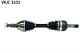 Front Left/ Right Drive Shaft Fits Opel Vauxhall Vectra C Gts 1.9 Cdti. Opel