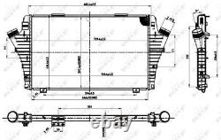 Genuine NRF Intercooler for Vauxhall Vectra CDTi 150 Z19DTH 1.9 (04/04-05/09)