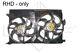 Genuine Nrf Radiator Fan For Vauxhall Vectra Cdti 120 Z19dt 1.9 (04/04-07/08)