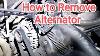 How To Remove Alternator Of Zafira Astra Vectra Opel Vauxhall