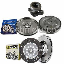 Luk 2 Part Clutch Kit And Sachs Dmf With Csc For Vauxhall Vectra Saloon 1.9 Cdti