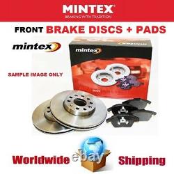 MINTEX Front Axle BRAKE DISCS + PADS SET for VAUXHALL VECTRA 1.9 CDTI 2002-2008