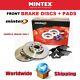 Mintex Front Brake Discs + Pads Set For Vauxhall Vectra 1.9 Cdti 16v 2004-2008