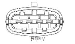 Mass Air Flow Sensor for Vauxhall Vectra 1.9 CDTi 120 Z19DT 2002-2008 FuelParts