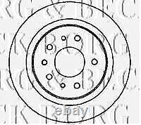 Rear Axle BRAKE DISCS and PADS SET for VAUXHALL VECTRA Mk II 1.9 CDTI 2004-2008