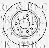 Rear Axle BRAKE DISCS and PADS SET for VAUXHALL VECTRA Mk II 3.0 CDTi 2005-2008