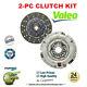 Valeo 2-pc Clutch Kit For Vauxhall Vectra Mk Ii 1.9 Cdti 2002-2008