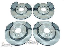 VAUXHALL VECTRA C 3.0 CDTi + 3.2 GSi FRONT & REAR BRAKE DISCS AND PADS SET NEW