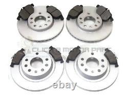 VAUXHALL VECTRA C ESTATE 1.9 CDTi FRONT & REAR BRAKE DISCS AND PADS SET NEW