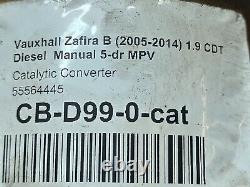 Vauxhall Astra H Vectra C Catalytic Converter 1.9 CDTi 2004-2009 Z19DTH 55559634