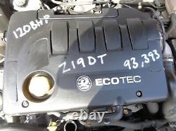 Vauxhall Astra Zafira Vectra 1.9 Cdti Engine 120bhp Z19dt 04-09 93k Leicester
