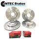 Vauxhall Vectra 1.9 Cdti 04-04 Front Rear Brake Discs & Pads Drilled Grooved