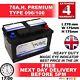 Vauxhall Vectra 1.9 Cdti 1.7 2.0 Diesel Car Battery 096 100 12v Heavyduty Sealed