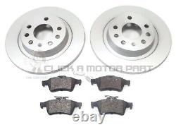 Vauxhall Vectra C 1.9 Sri Cdti 150 Mintex Rear Brake Discs And Pads New Set